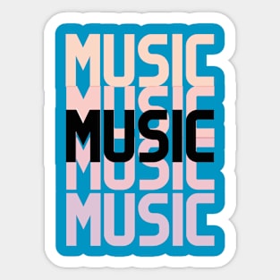 MUSIC Sticker